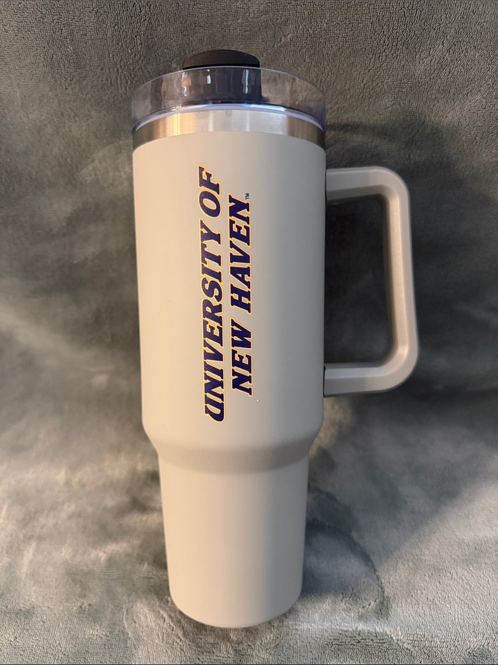 University of New Haven Travel Mug with Handle